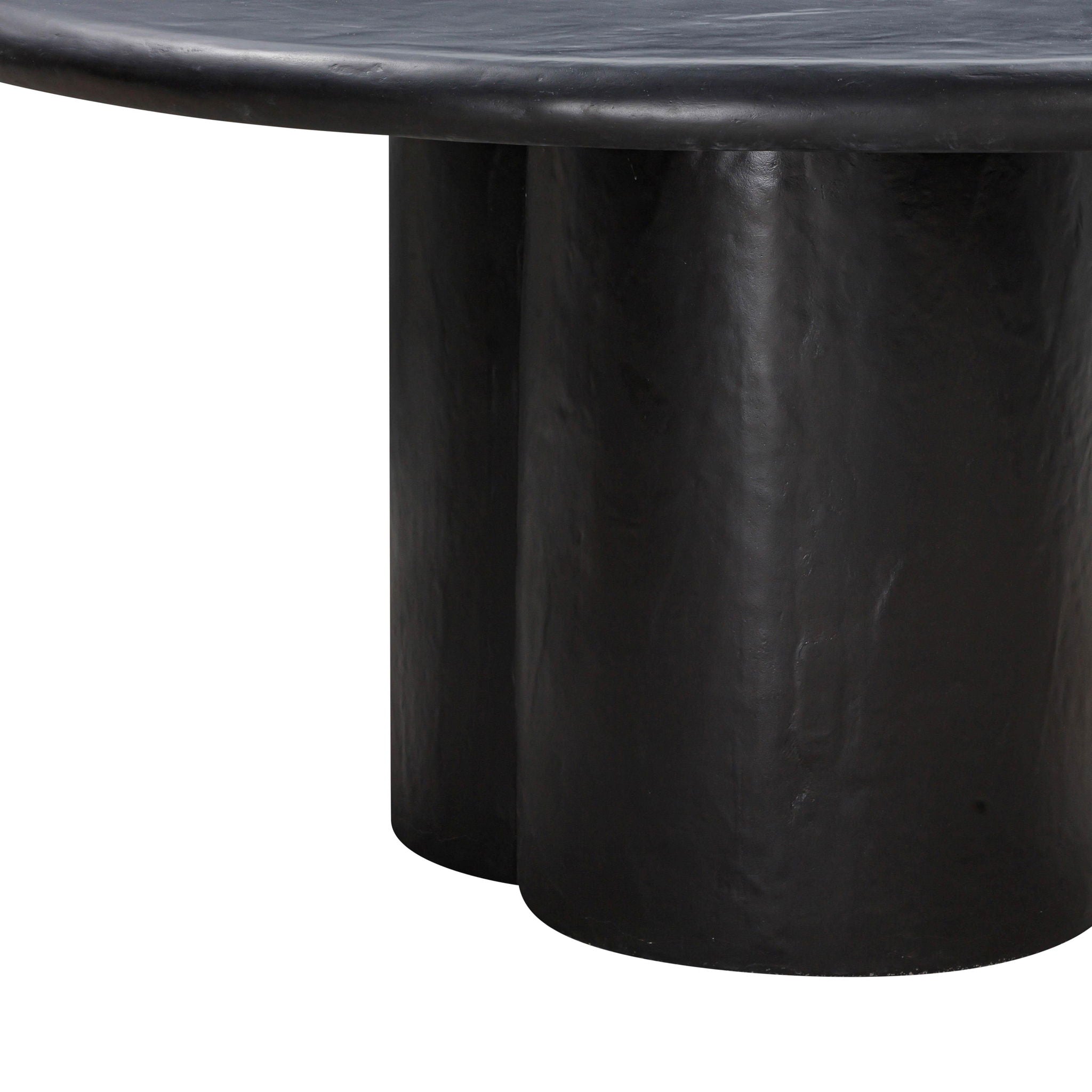 Elika - Faux Plaster Round Dining Table - Urban Living Furniture (Los Angeles, CA)