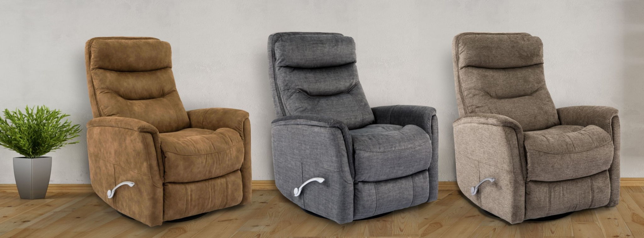 Gemini - Manual Swivel Glider Recliner - Urban Living Furniture (Los Angeles, CA)