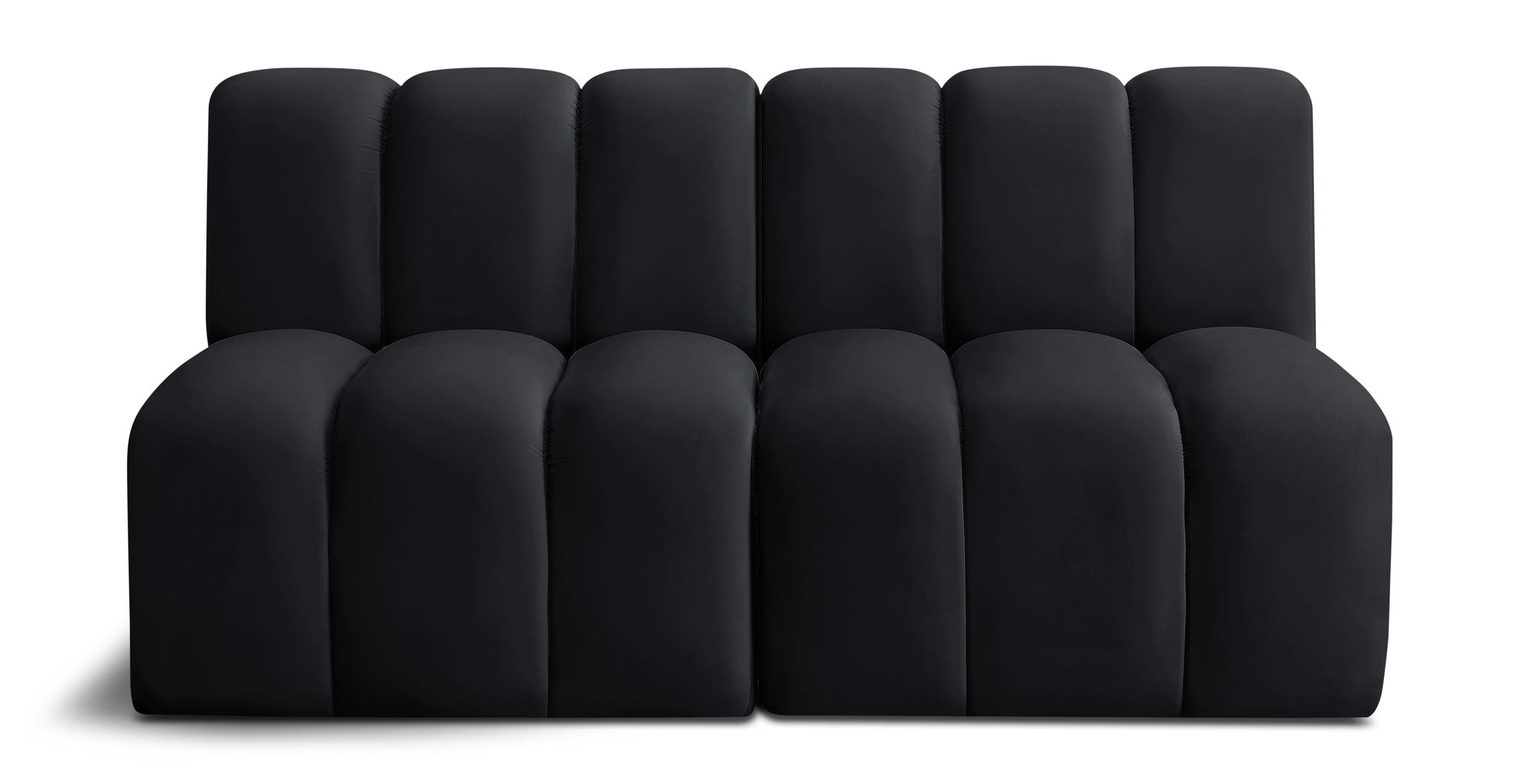 Arc - Velvet 2 Seats Modular Sofa - Urban Living Furniture (Los Angeles, CA)