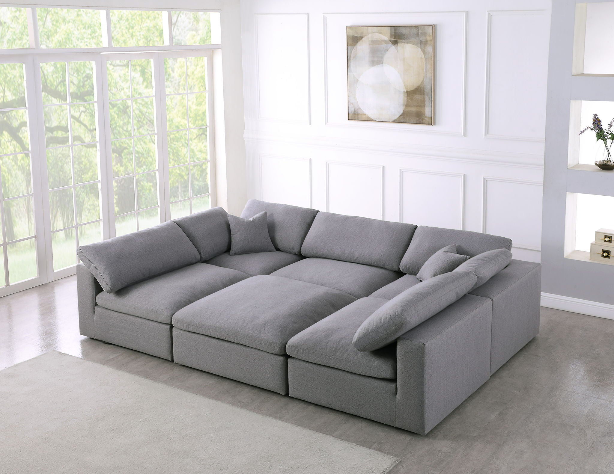 Serene - 6 Piece Modular Sectional - Urban Living Furniture (Los Angeles, CA)