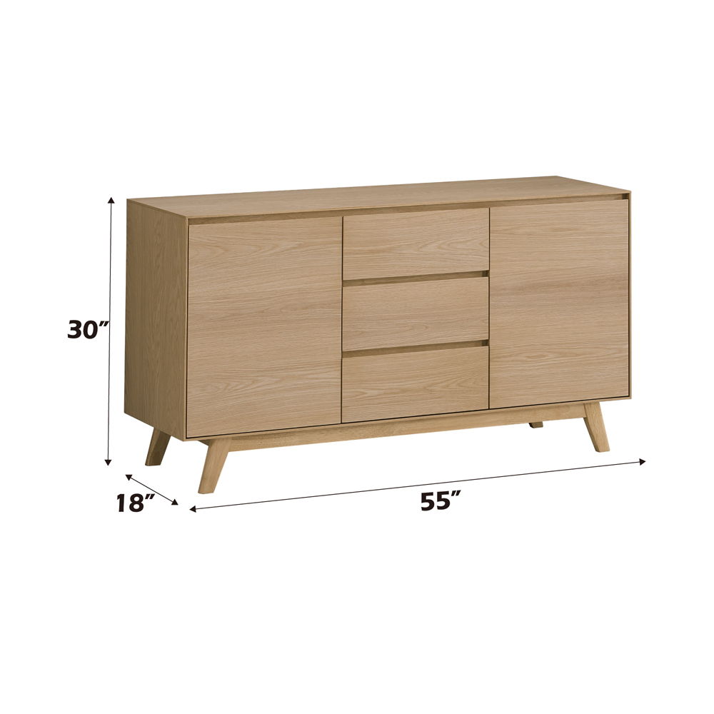 Kasem - Server - Oak - Urban Living Furniture (Los Angeles, CA)