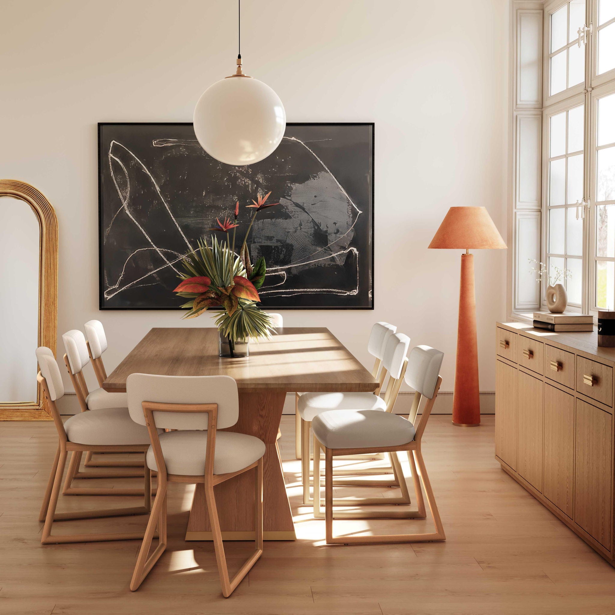 Bobbie - Performance Upcycled Fabric Dining Chair - Urban Living Furniture (Los Angeles, CA)
