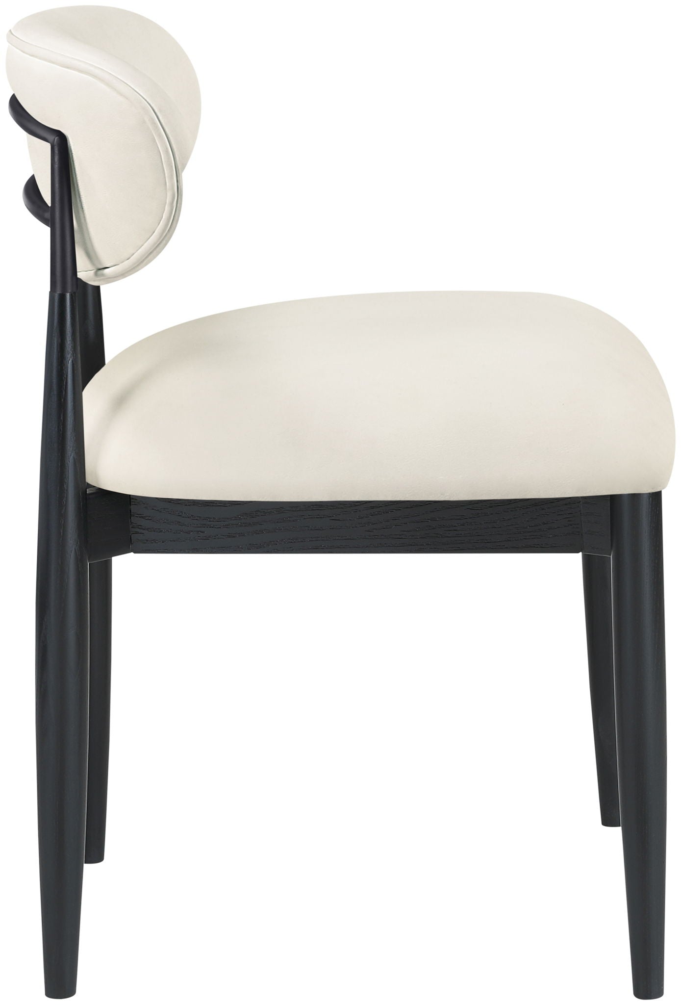 Riccio - Side Chair (Set of 2) - Black Frame - Urban Living Furniture (Los Angeles, CA)