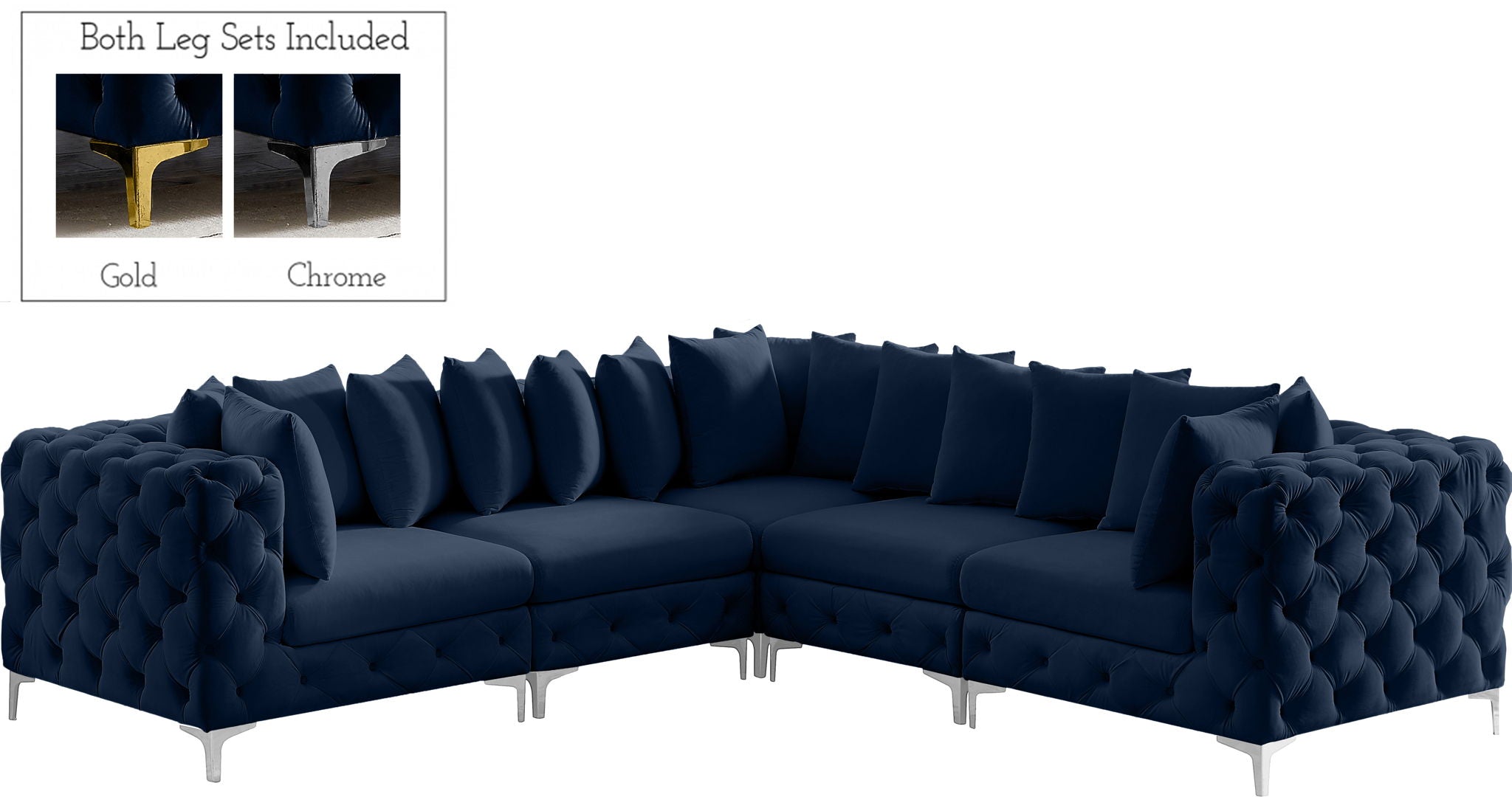 Tremblay - 5 Piece Modular Sectional - Urban Living Furniture (Los Angeles, CA)