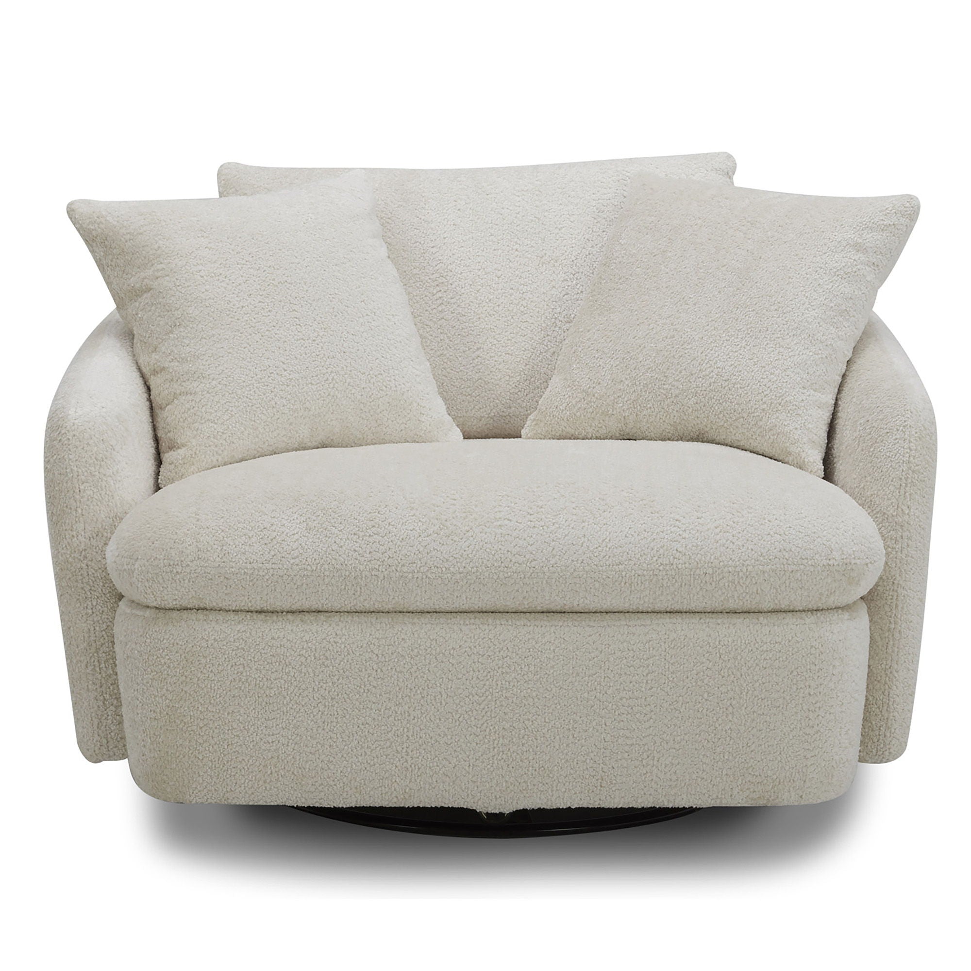 Boomer - Large Swivel Chair with 2 Pillows - Urban Living Furniture (Los Angeles, CA)