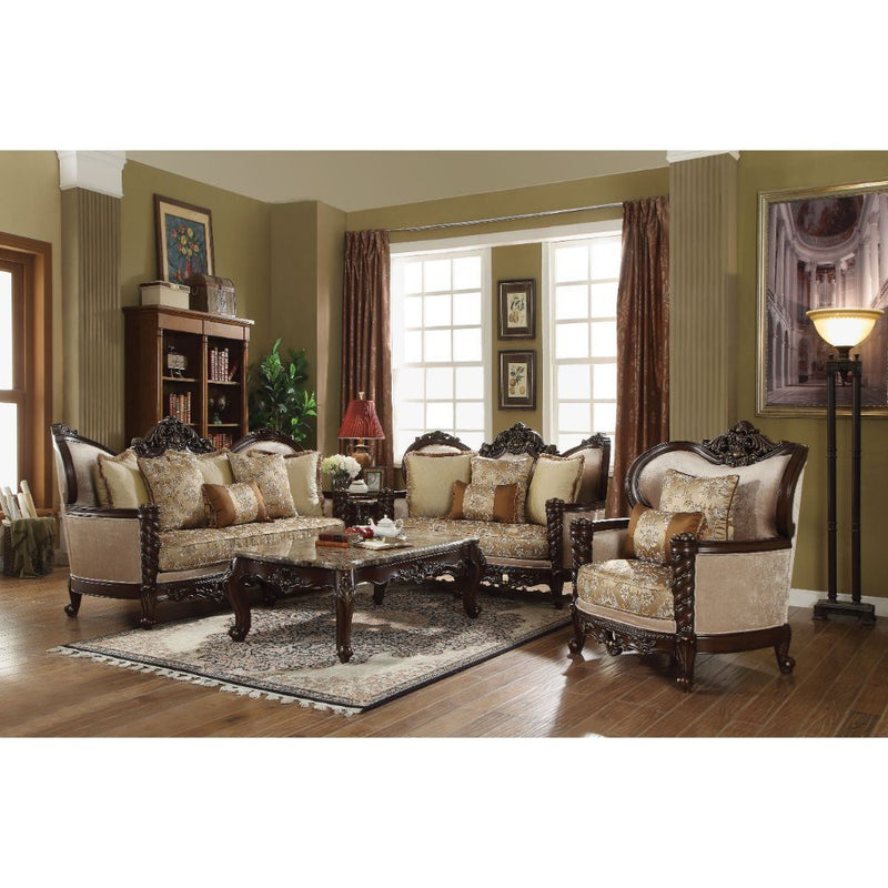Devayne - Sofa - Fabric & Dark Walnut - Urban Living Furniture (Los Angeles, CA)