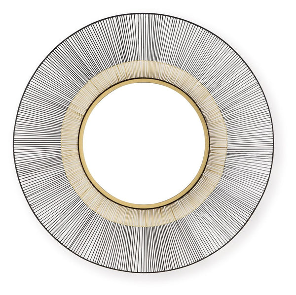 Dallmen - Black / Gold Finish - Accent Mirror