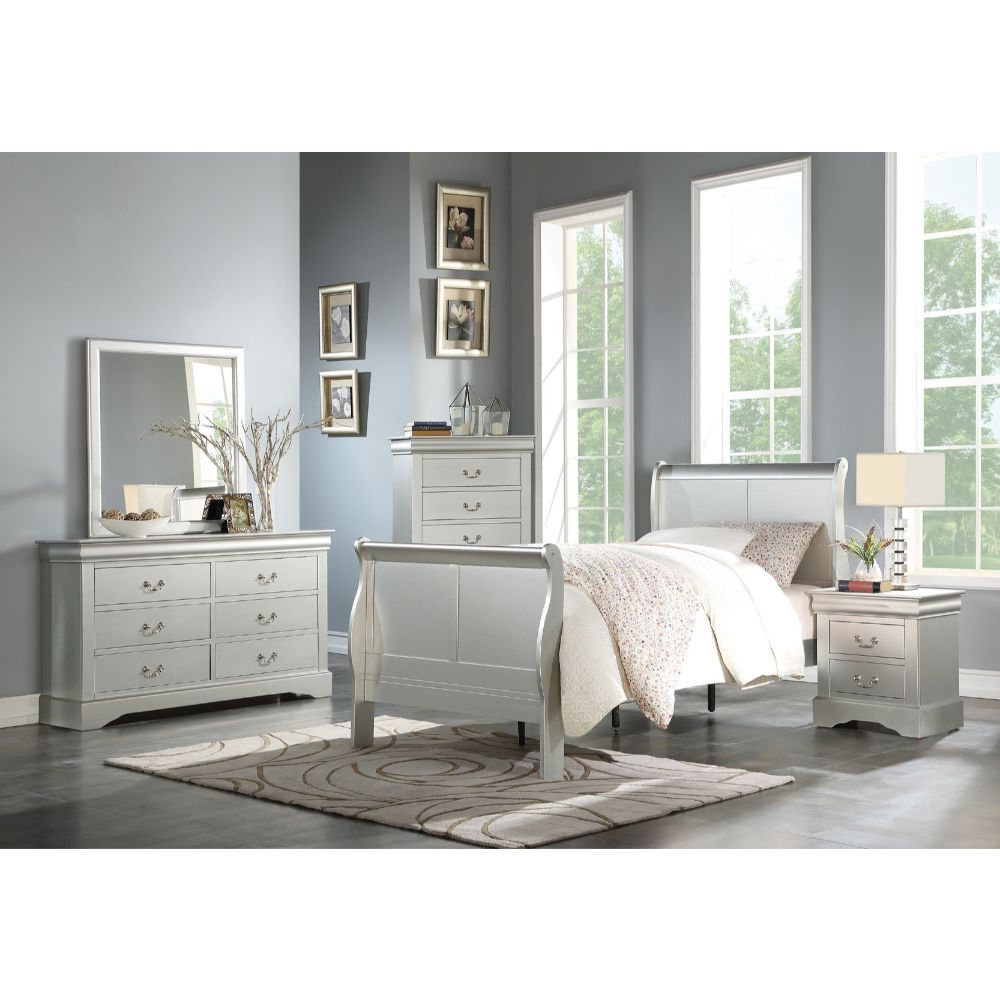 Louis Philippe III - Bed (FB 34"H) - Urban Living Furniture (Los Angeles, CA)