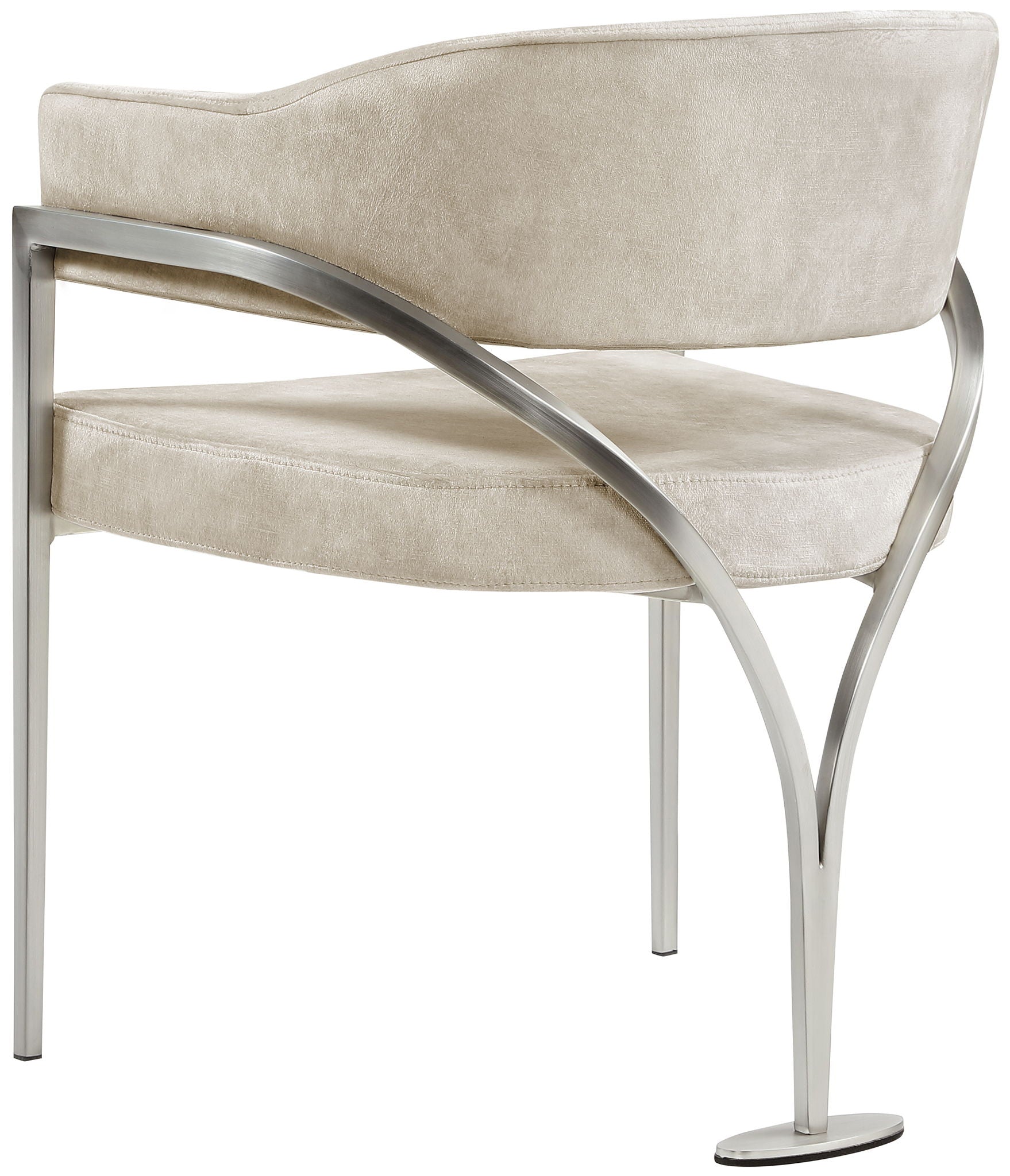 Madelyn - Dining Chair (Set of 2) - Brushed Chrome - Urban Living Furniture (Los Angeles, CA)