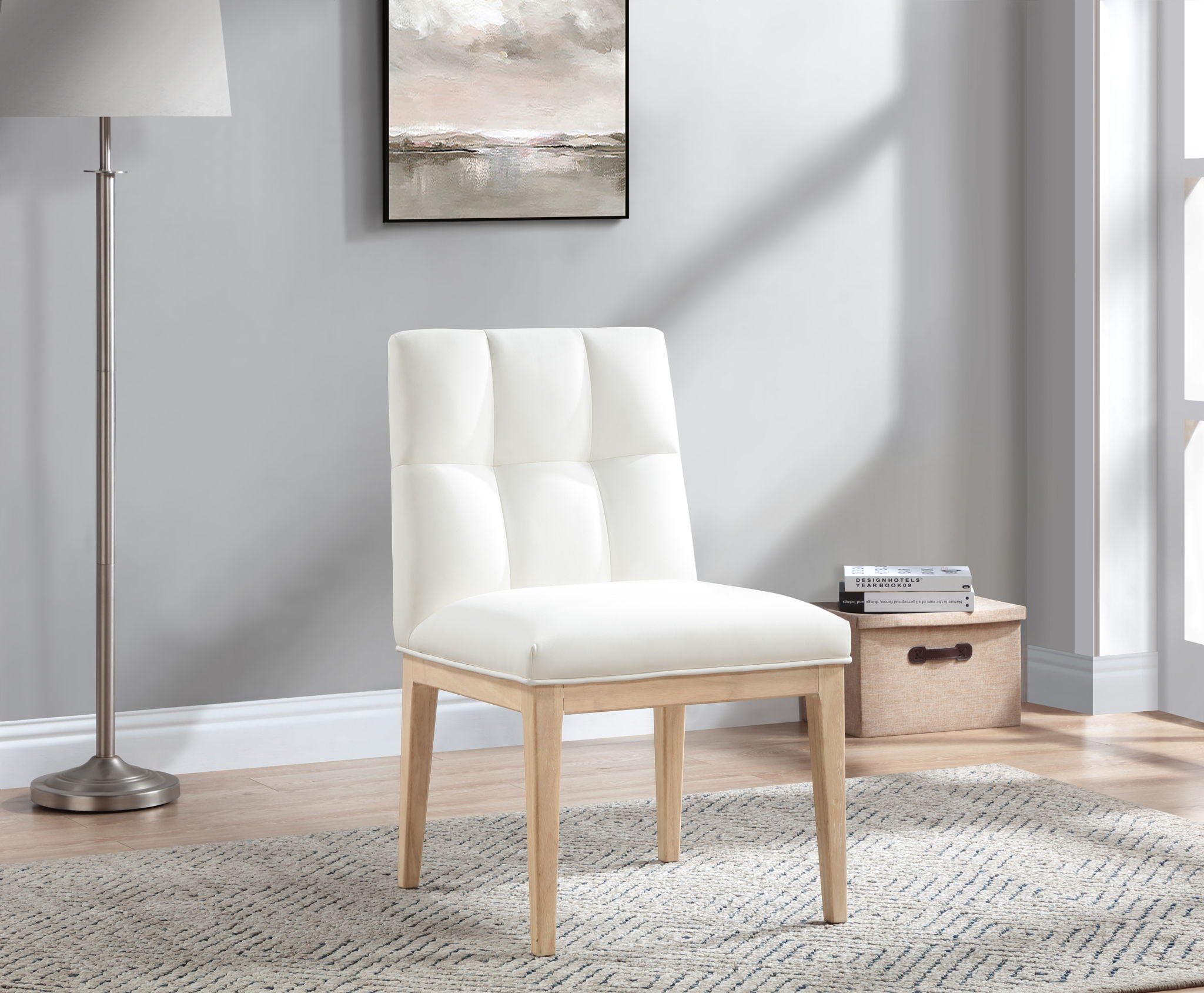 Adrian - Dining Side Chair (Set of 2) - Light Brown Legs - Urban Living Furniture (Los Angeles, CA)