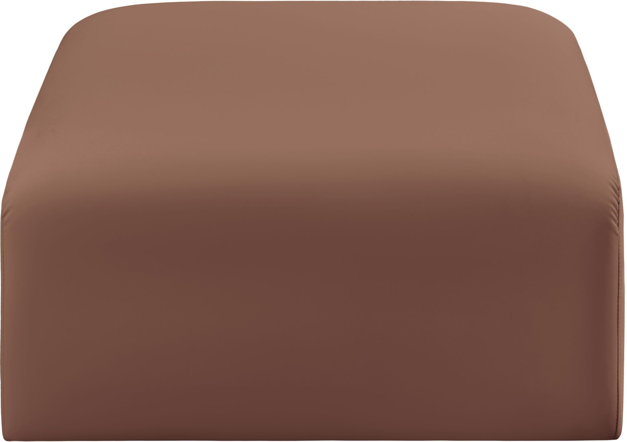 Arc - Faux Leather Ottoman - Urban Living Furniture (Los Angeles, CA)