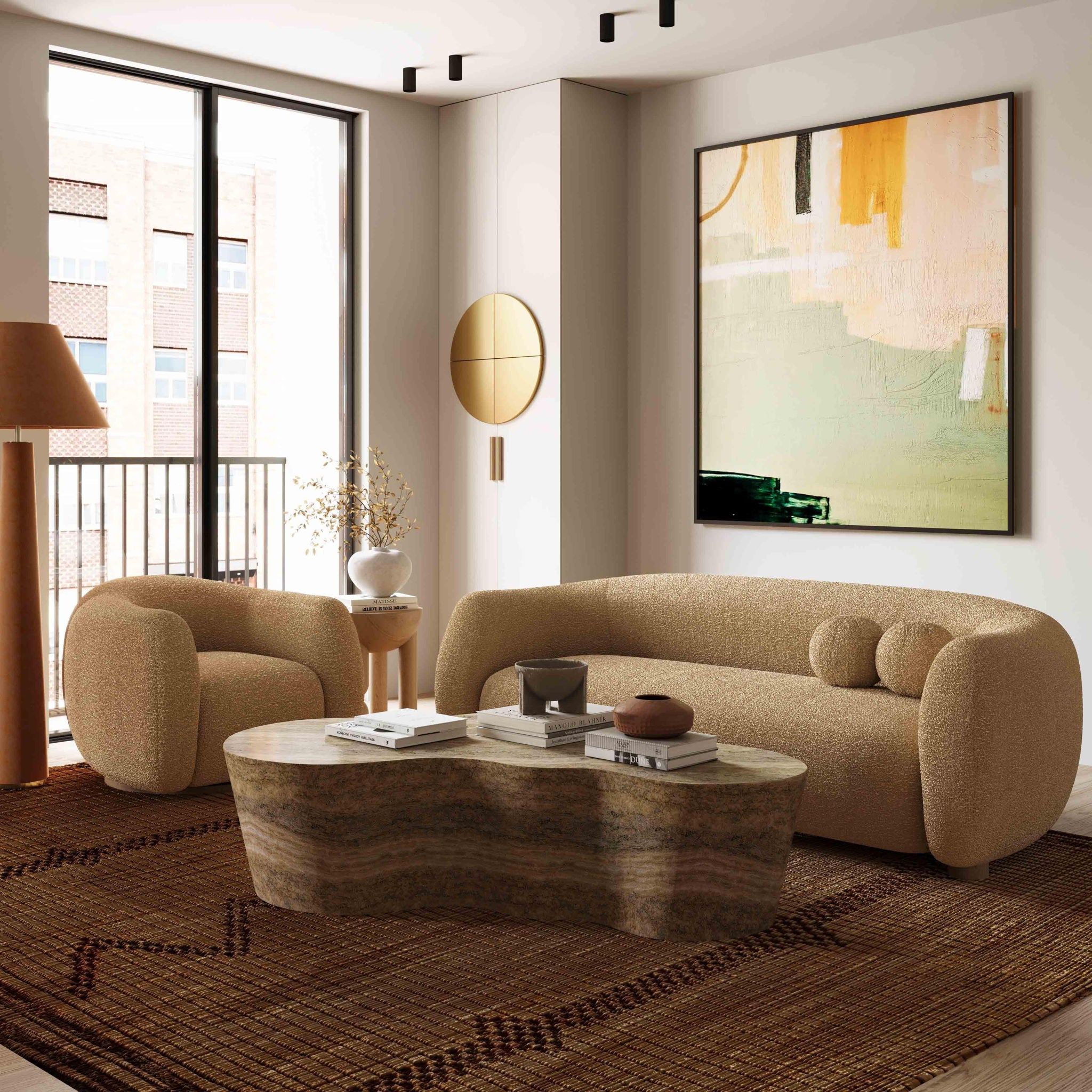 Judy - Boucle Sofa - Urban Living Furniture (Los Angeles, CA)
