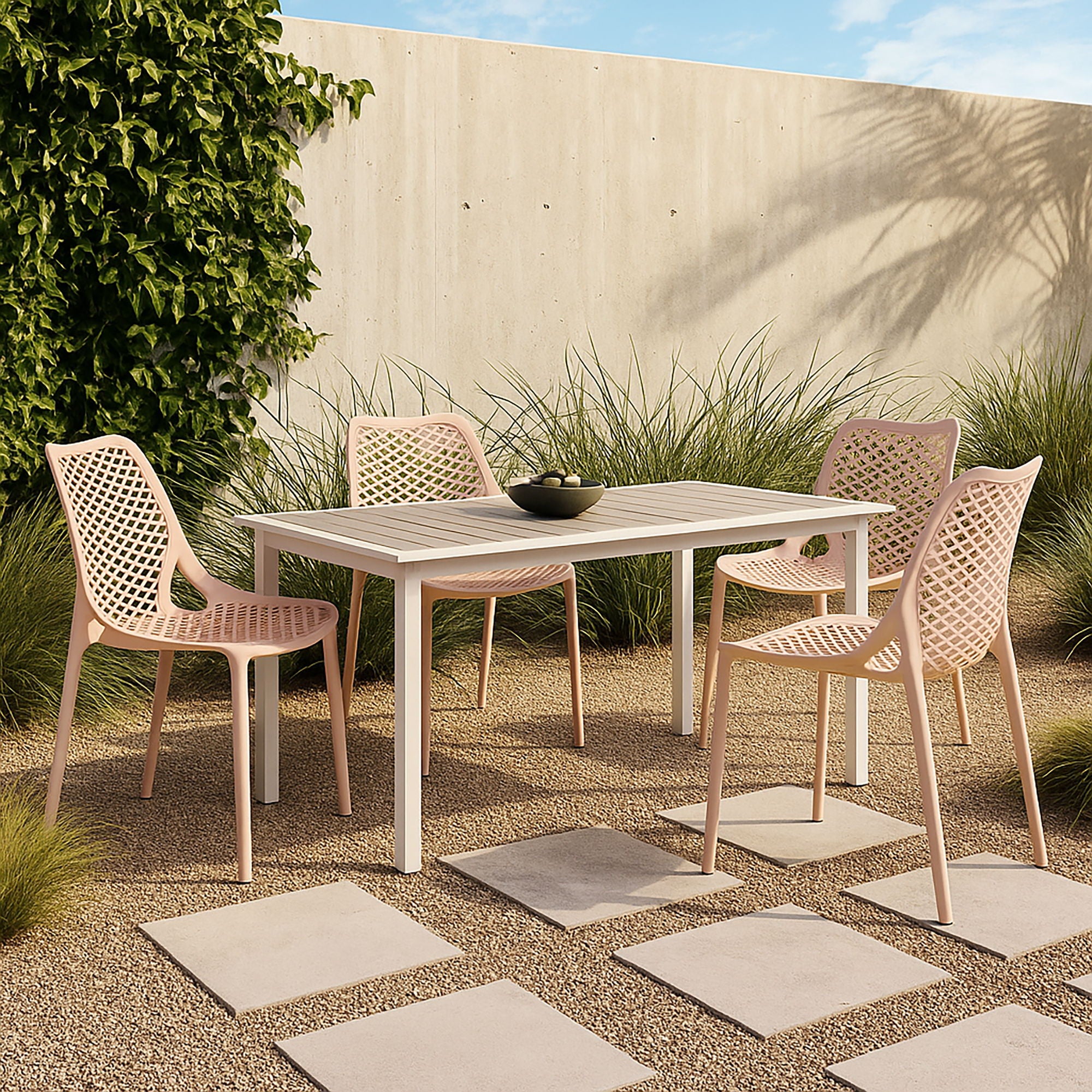 Mykonos - Outdoor Patio Dining Chair (Set of 2) - Urban Living Furniture (Los Angeles, CA)