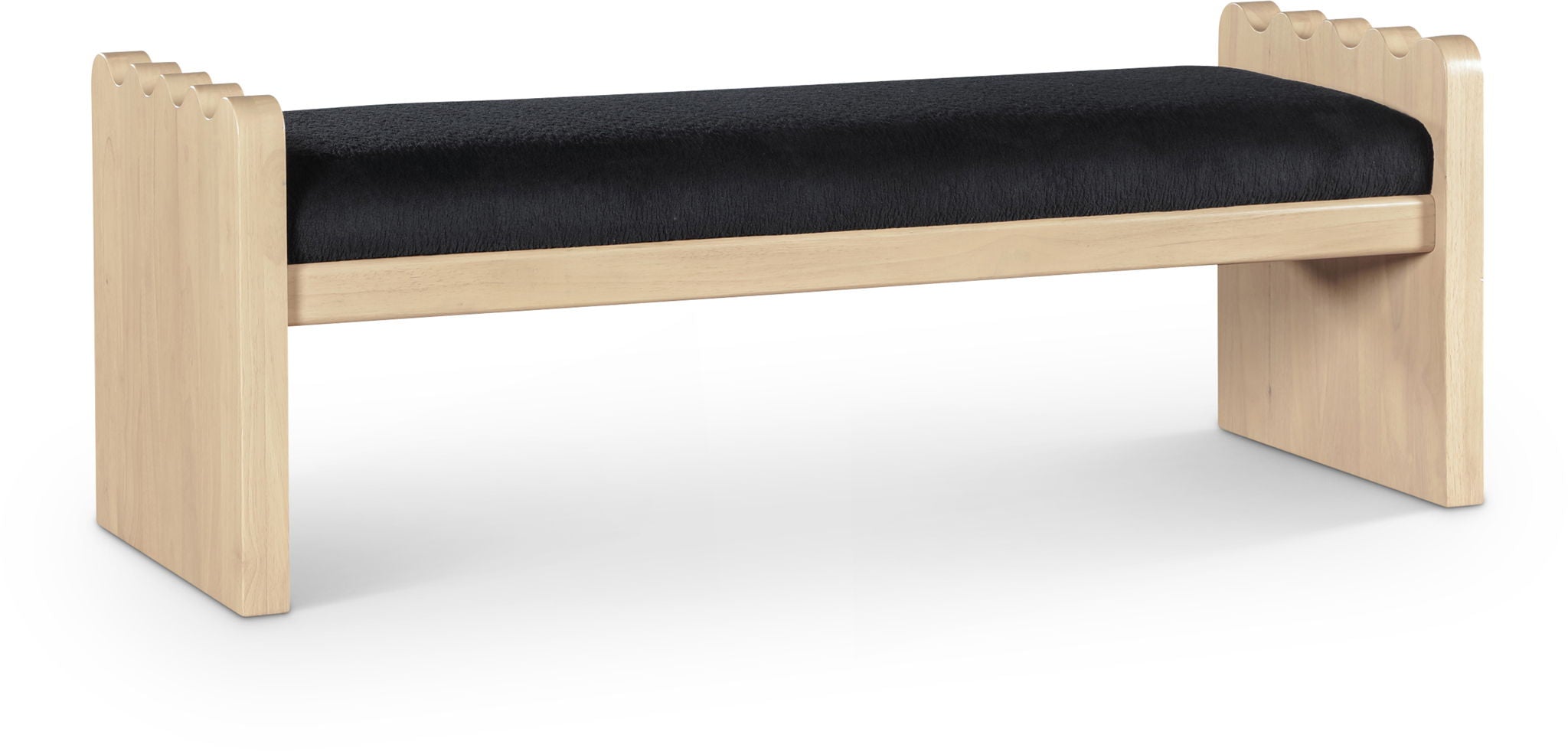 Sonia - Bench With Natural Base - Urban Living Furniture (Los Angeles, CA)