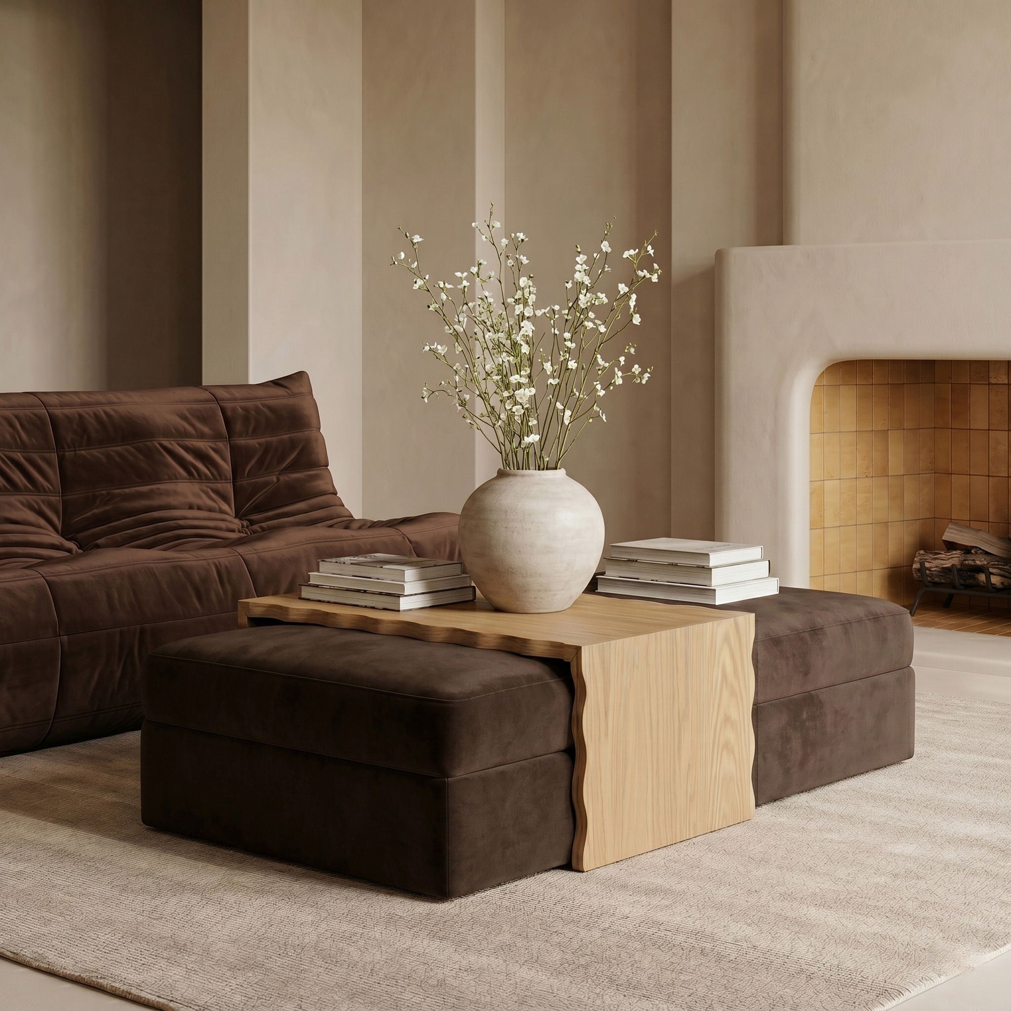Woodra - Coffee Table / Ottoman - Urban Living Furniture (Los Angeles, CA)