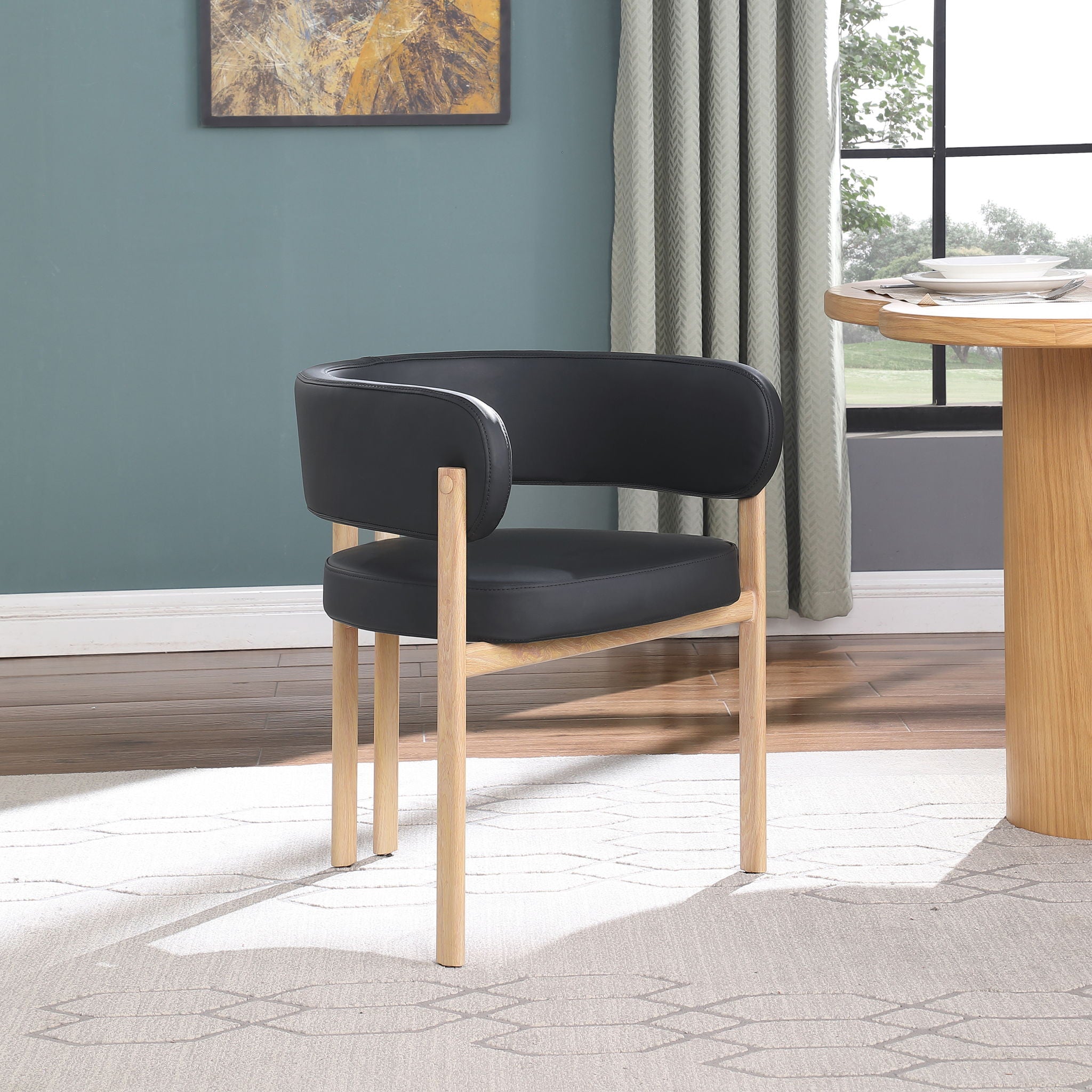 Gideon - Dining Chair With Natural Legs (Set of 2) - Urban Living Furniture (Los Angeles, CA)