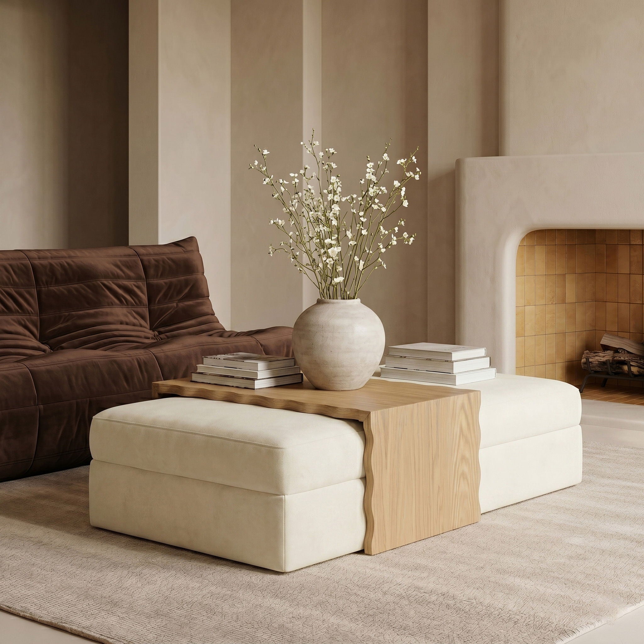 Woodra - Coffee Table / Ottoman - Urban Living Furniture (Los Angeles, CA)