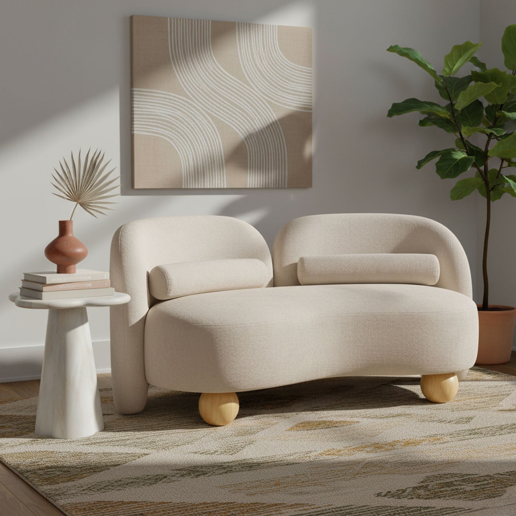 Daphne - Chenille Loveseat - Urban Living Furniture (Los Angeles, CA)
