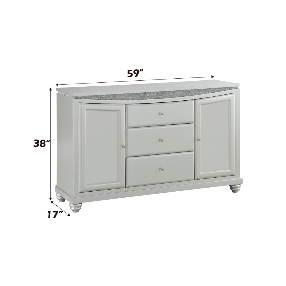 Maverick - Server - Platinum - Urban Living Furniture (Los Angeles, CA)