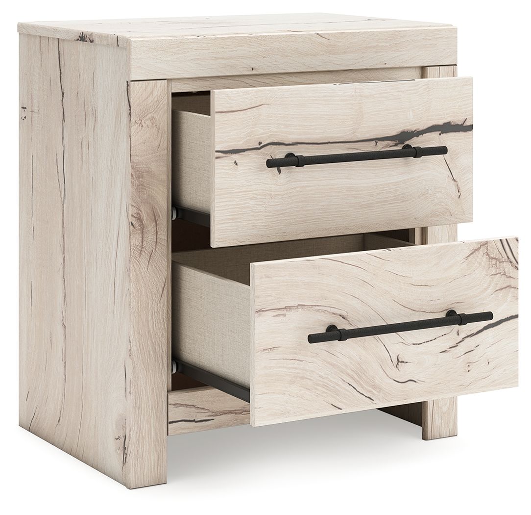 Lawroy - Light Natural - Two Drawer Night Stand - Urban Living Furniture (Los Angeles, CA)