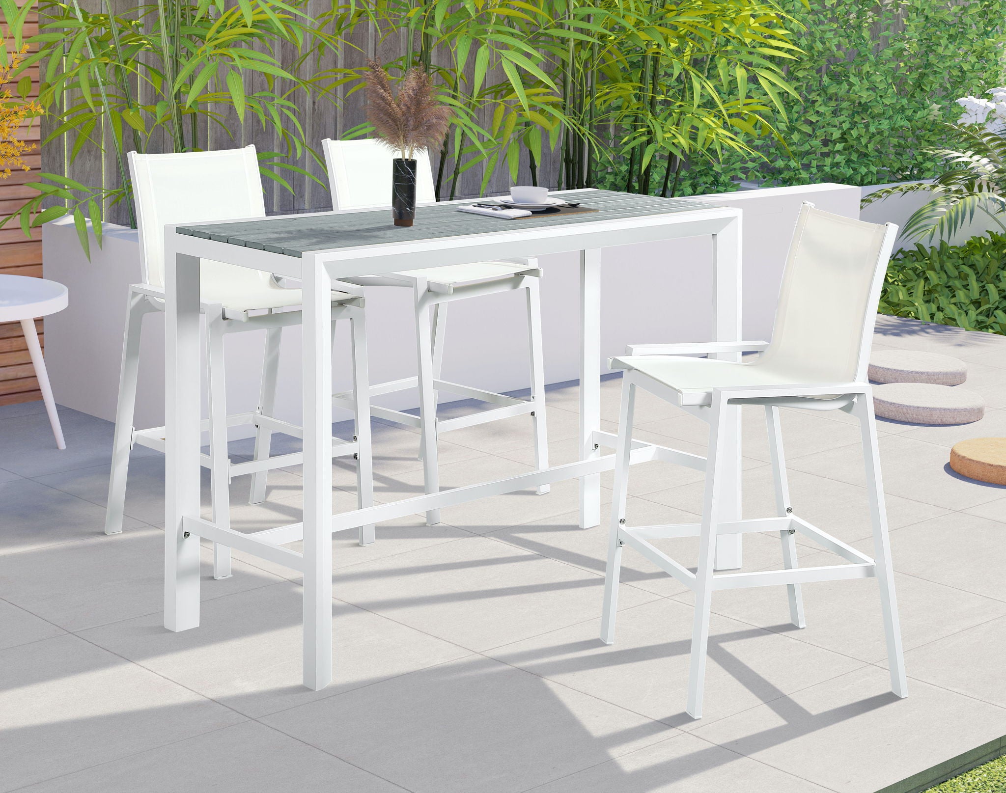 Nizuc - Outdoor Patio Rectangle Bar Table - Urban Living Furniture (Los Angeles, CA)