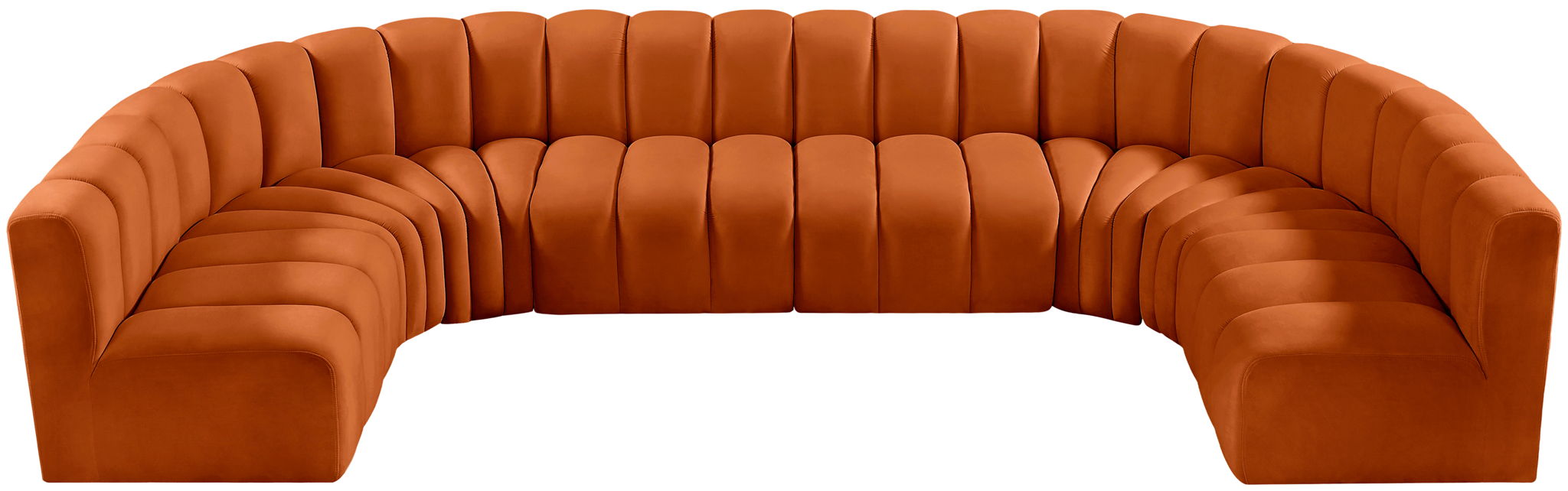 Arc - Velvet Modular U-Shaped Sectional - Urban Living Furniture (Los Angeles, CA)
