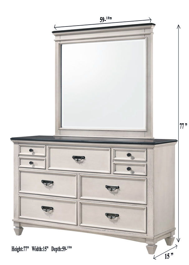 Sawyer - Dresser, Mirror - Urban Living Furniture (Los Angeles, CA)