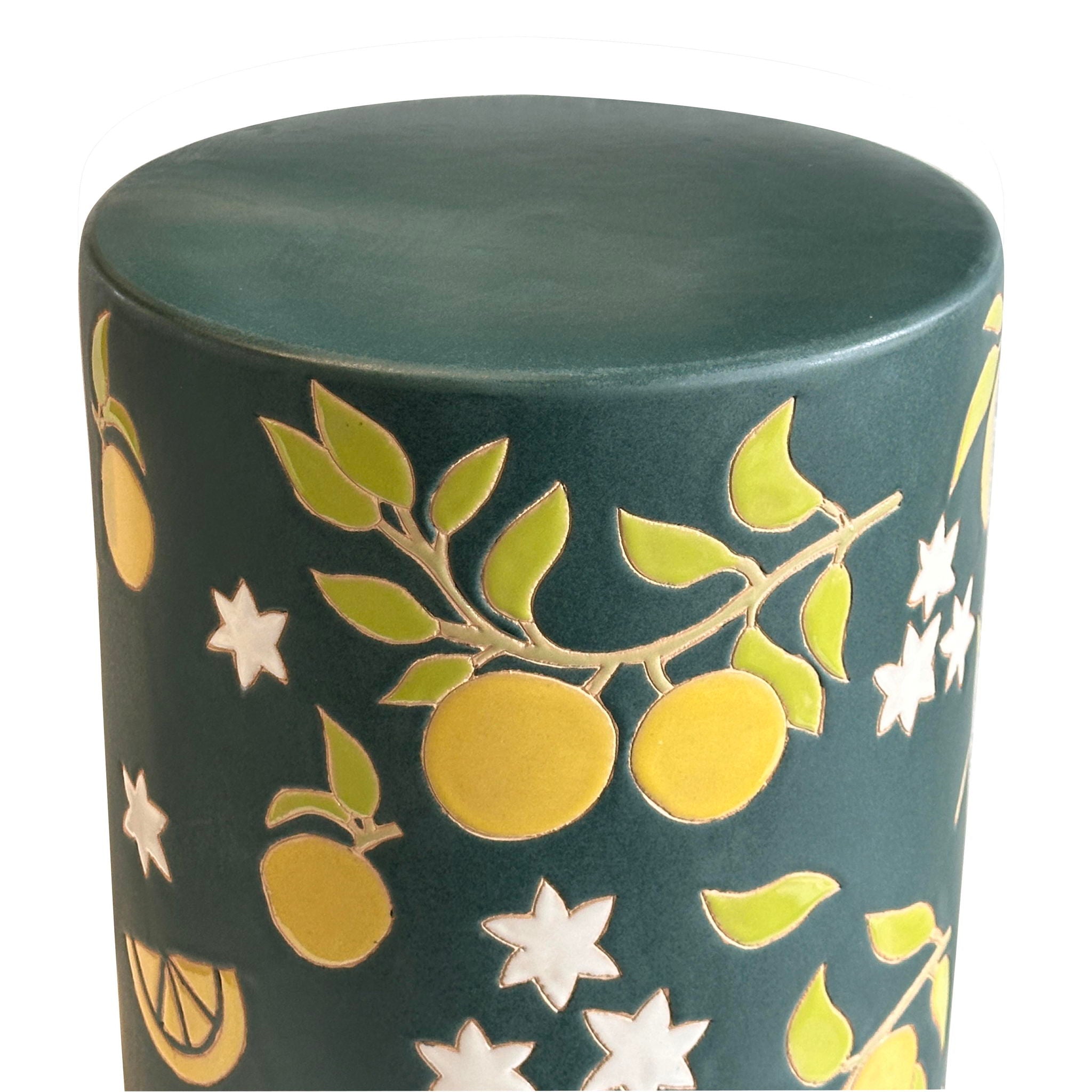 Tempest - Ceramic Table - Lemon Citrus - Urban Living Furniture (Los Angeles, CA)