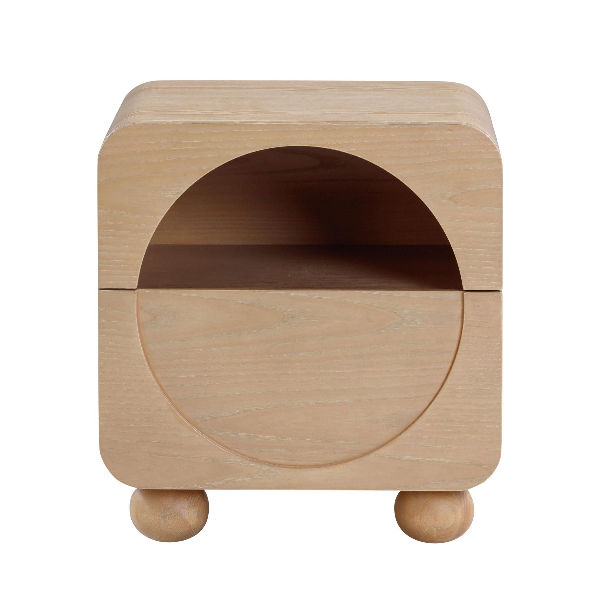 Moonrise - Ash Nightstand - Natural - Urban Living Furniture (Los Angeles, CA)