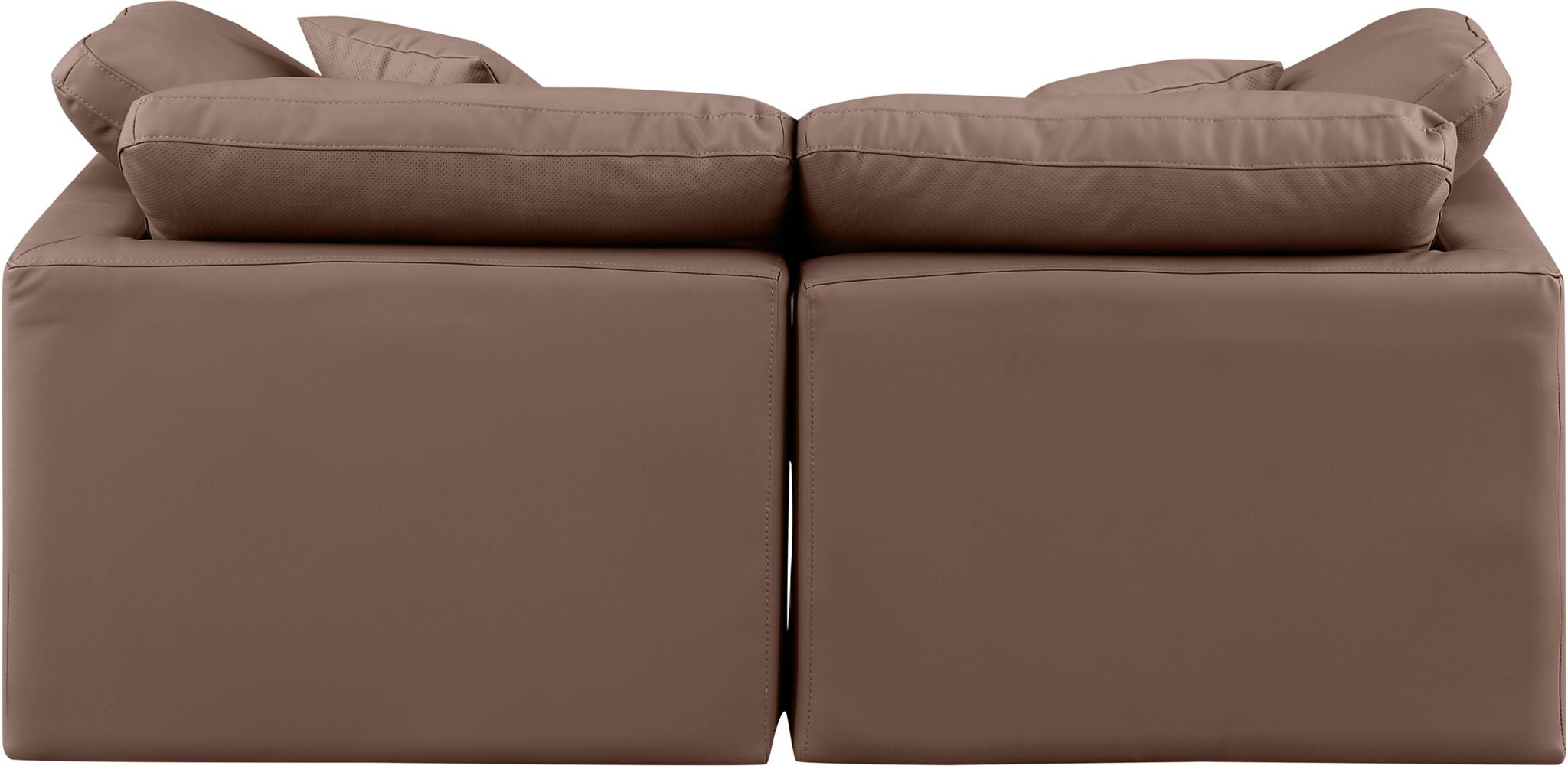 Indulge - Faux Leather 2 Seat Modular Sofa - Urban Living Furniture (Los Angeles, CA)