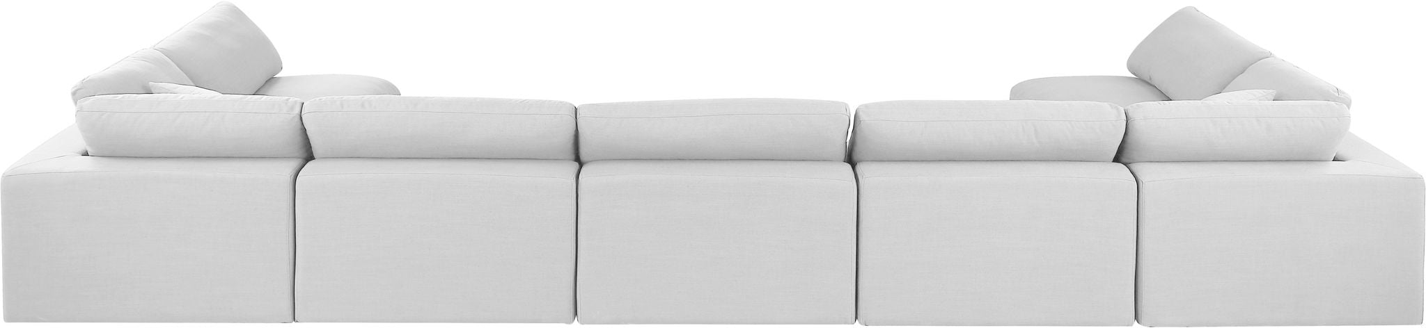 Comfy - 7 Piece Linen Modular Armless Sectional - Urban Living Furniture (Los Angeles, CA)