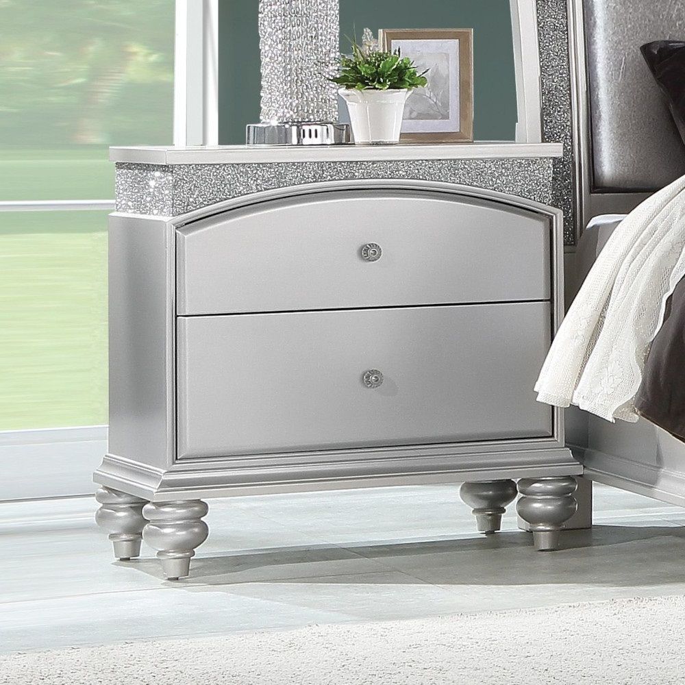Maverick - Nightstand - Platinum - Urban Living Furniture (Los Angeles, CA)
