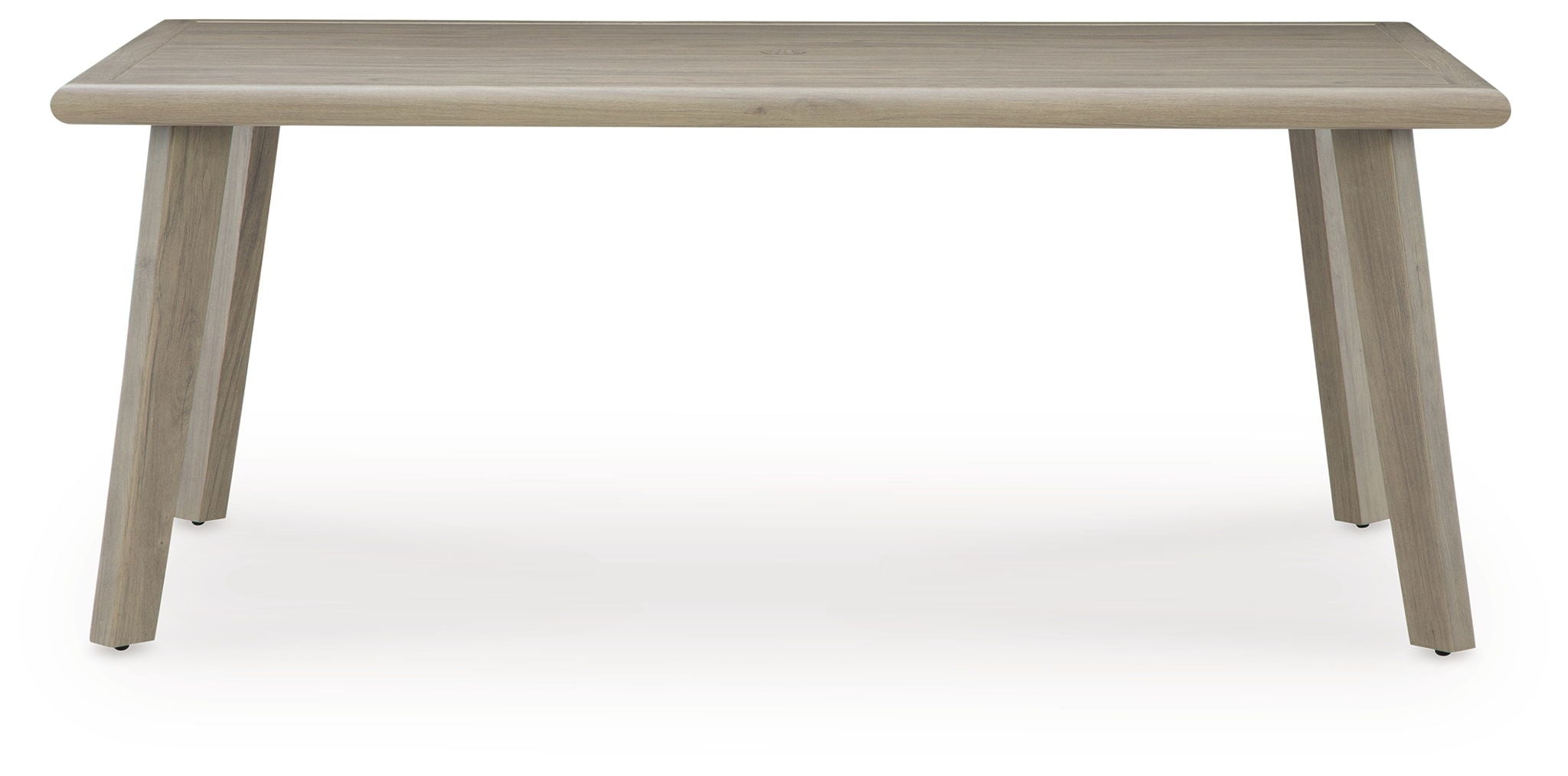 Cliff Trails - Beige - Rectangle Dining Table With Umbrella Option - Urban Living Furniture (Los Angeles, CA)