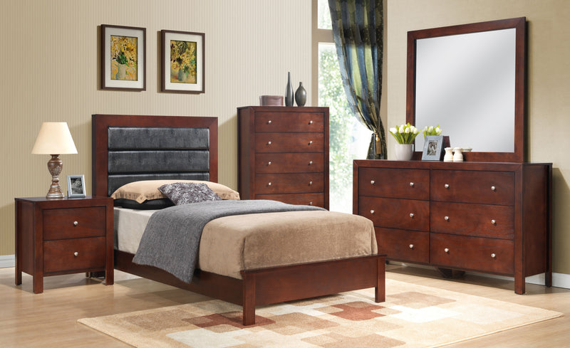 Transitional Modern Design Bed - Urban Living Furniture (Los Angeles, CA)