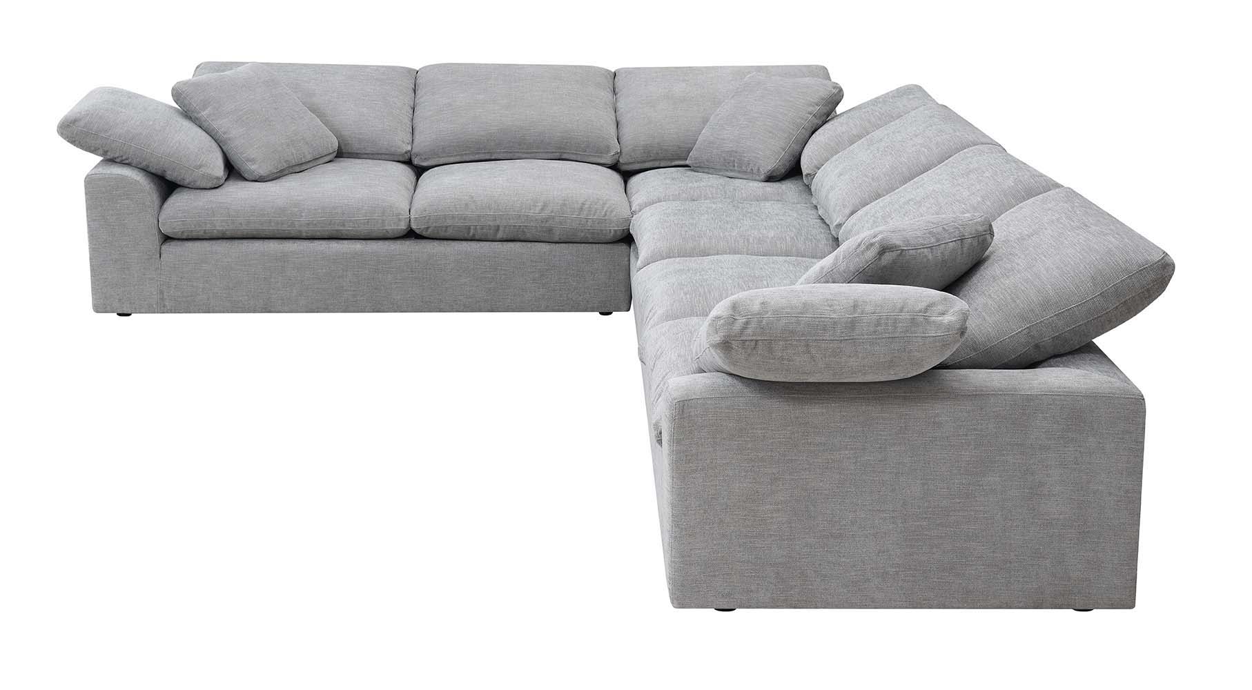 Naveen - Sectional Sofa - Gray Linen - Urban Living Furniture (Los Angeles, CA)