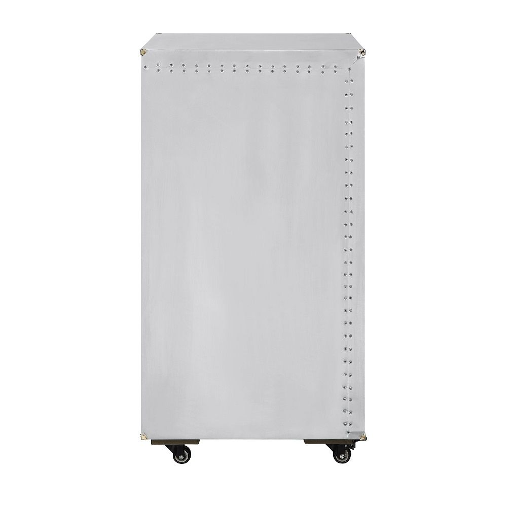 Raini - Wine Cabinet - Aluminum - Urban Living Furniture (Los Angeles, CA)