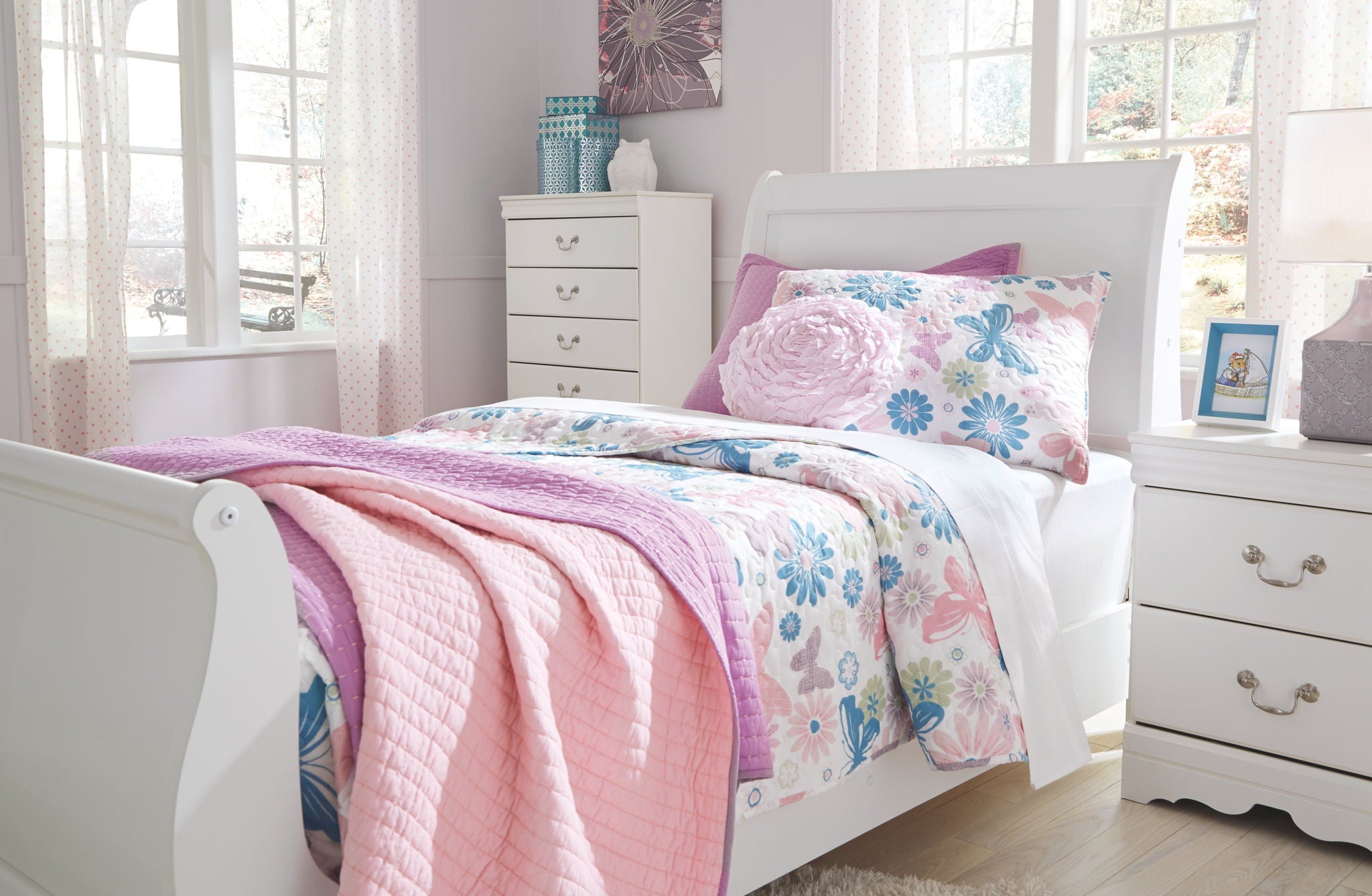 Anarasia - Sleigh Headboard - Urban Living Furniture (Los Angeles, CA)