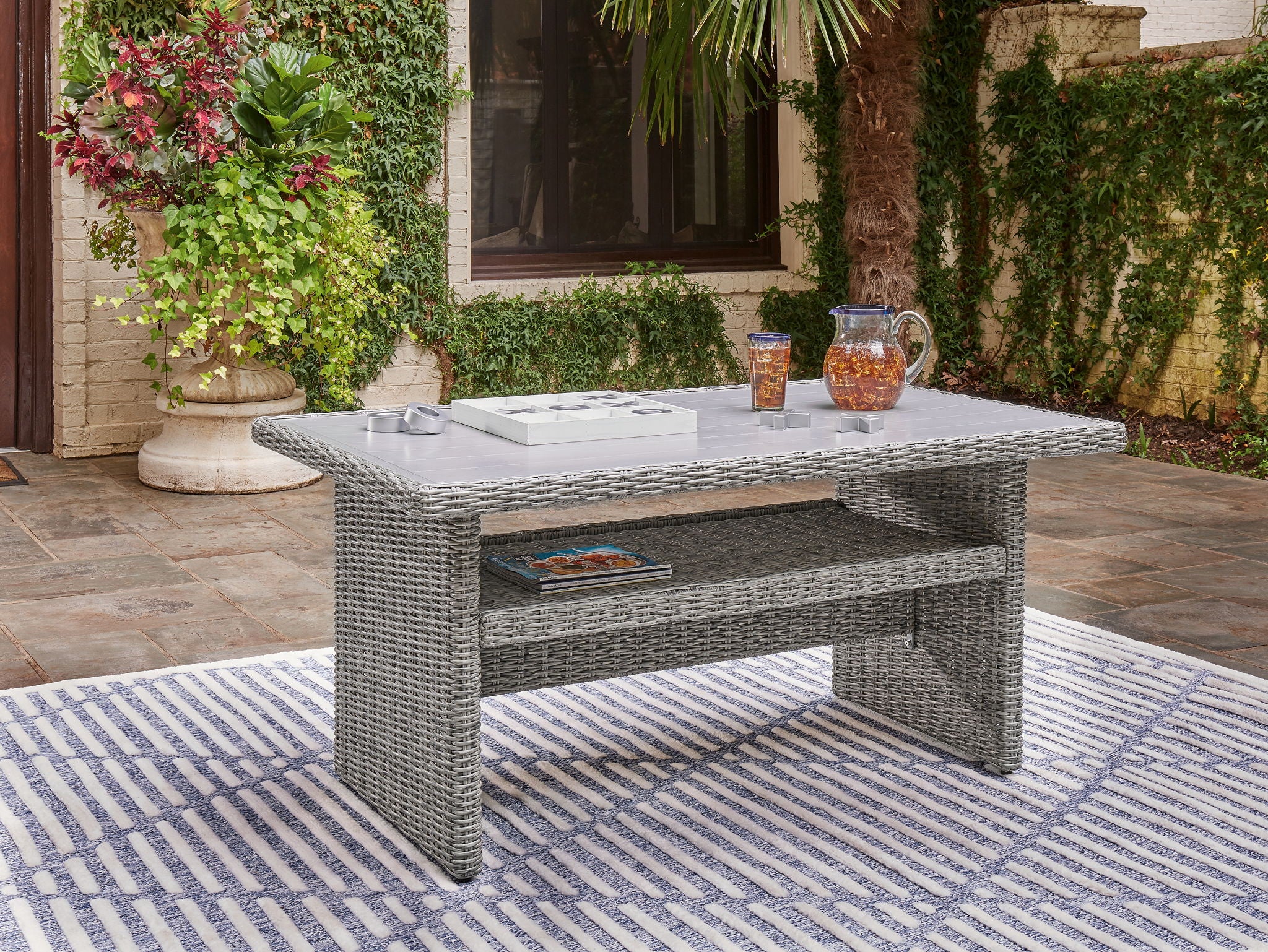 Naples Beach - Light Gray - RECT Multi-Use Table - Urban Living Furniture (Los Angeles, CA)