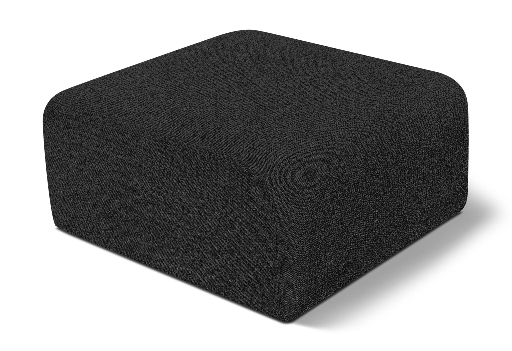 Arc - Boucle Fabric Ottoman - Urban Living Furniture (Los Angeles, CA)