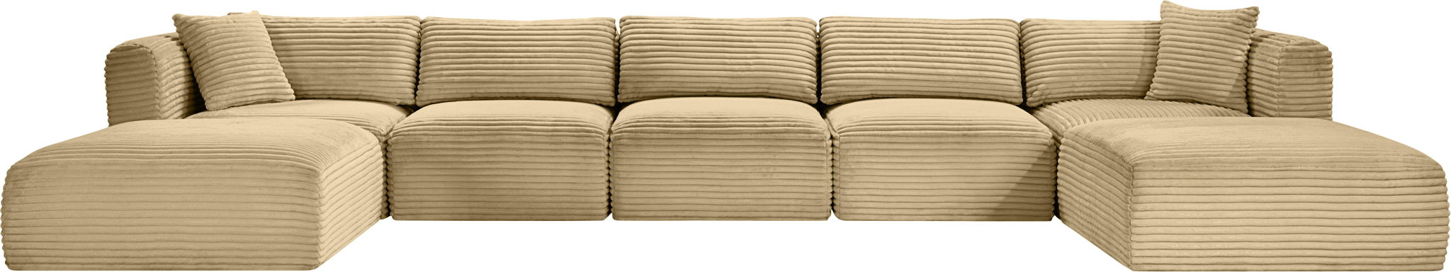 Shaggy - 7 Piece Modular Sectional With 2 Ottomans - Urban Living Furniture (Los Angeles, CA)