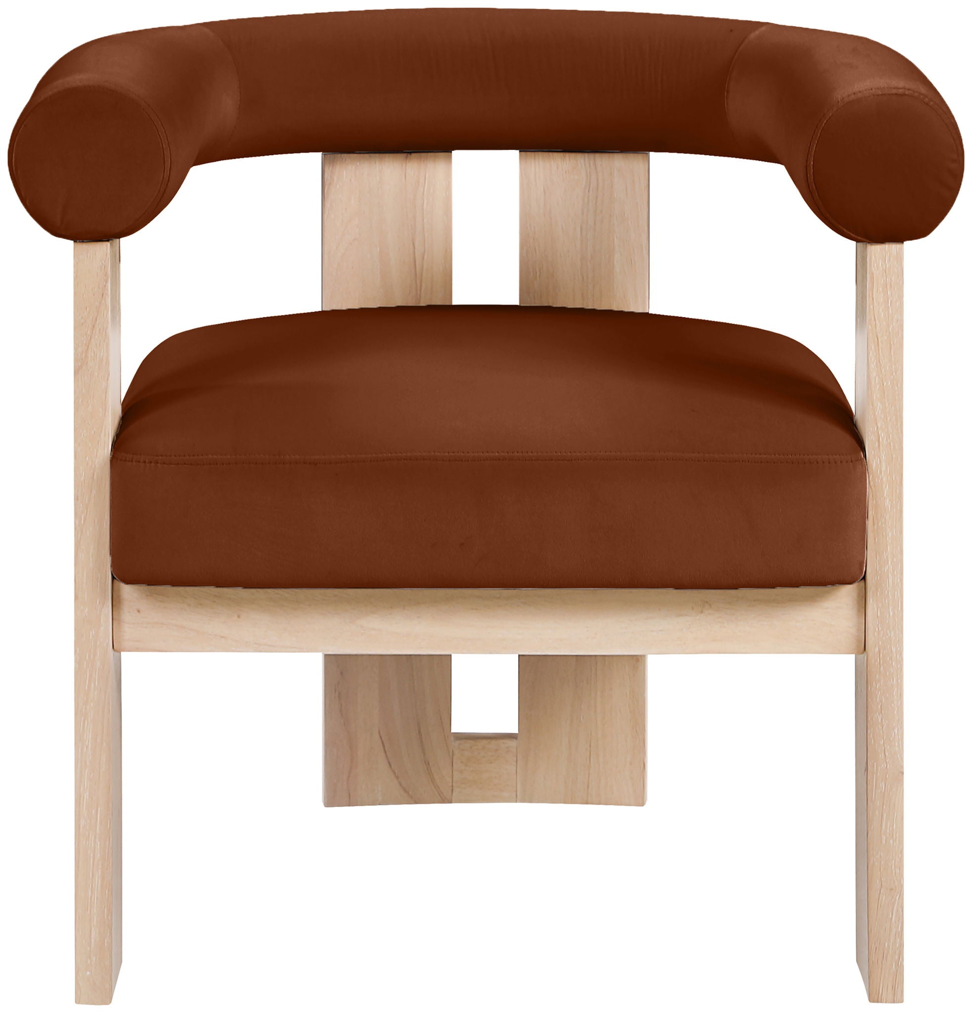 Arienzo - Performance Fabric Upholstered Accent Chair - Natural Base - Urban Living Furniture (Los Angeles, CA)