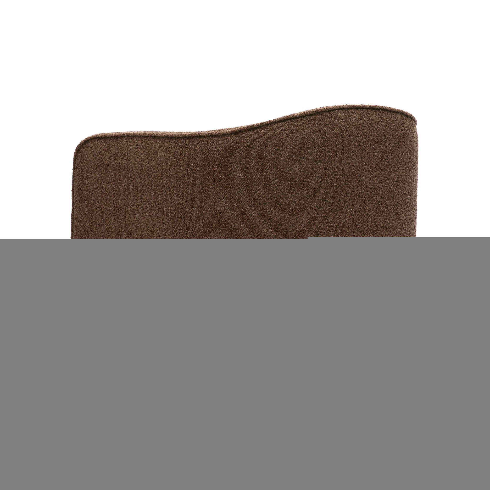 Marla - Boucle Accent Chair - Chocolate Brown - Urban Living Furniture (Los Angeles, CA)