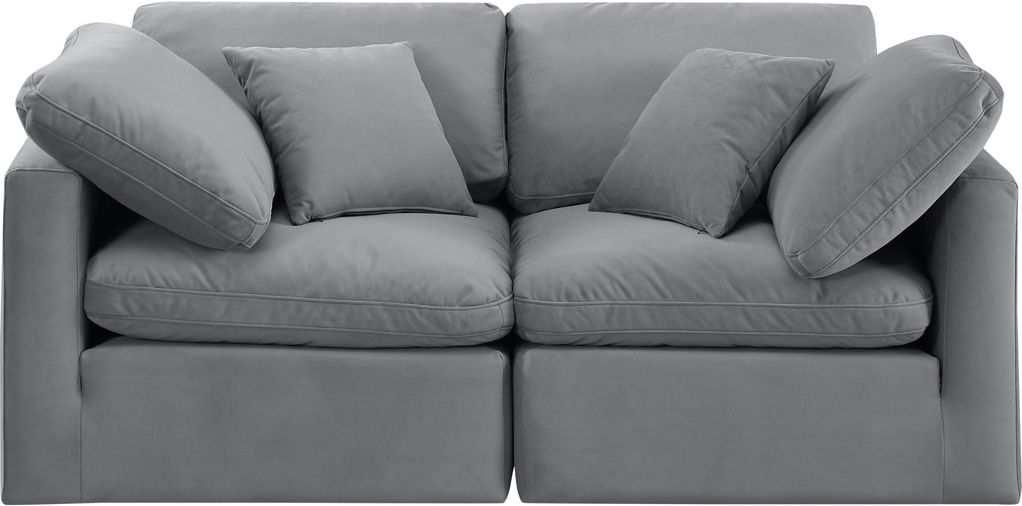 Indulge - Velvet 2 Seat Modular Sofa - Urban Living Furniture (Los Angeles, CA)