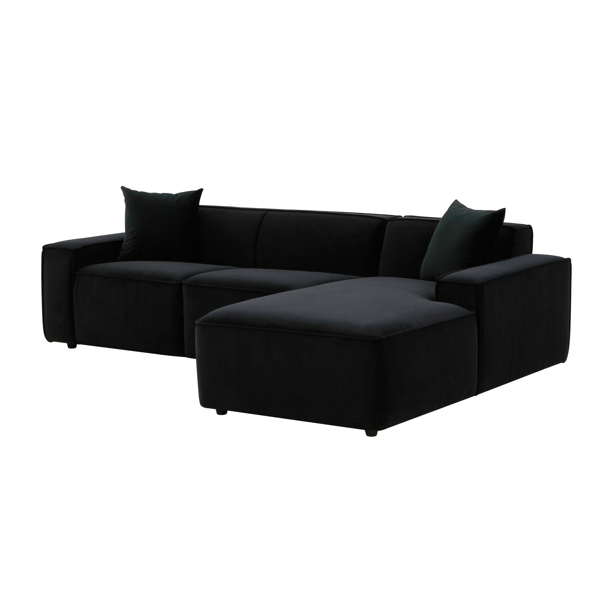 Olafur - Velvet Sectional - Urban Living Furniture (Los Angeles, CA)
