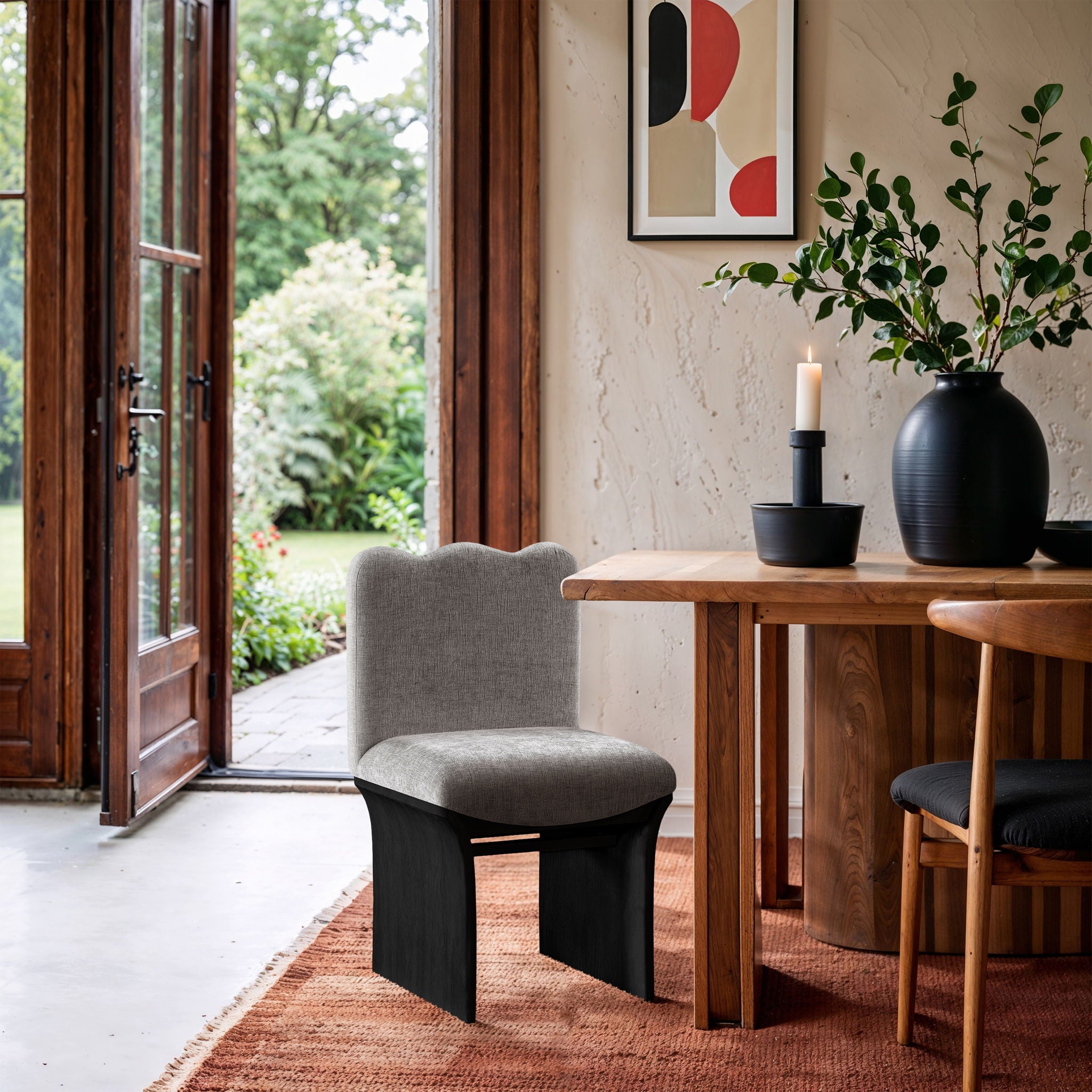 Shaw - Dining Chair - Black Base - Urban Living Furniture (Los Angeles, CA)