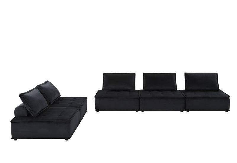 Anna - Velvet Modular Sofa - Urban Living Furniture (Los Angeles, CA)