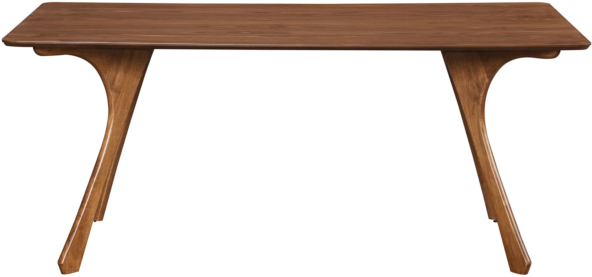 Glenwood - 71" Solid Wood And Walnut Veneer Dining Table - Brown - Urban Living Furniture (Los Angeles, CA)