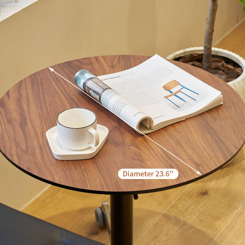 Movable, Adjustable 360 Swivel, Counter Bar Height Table