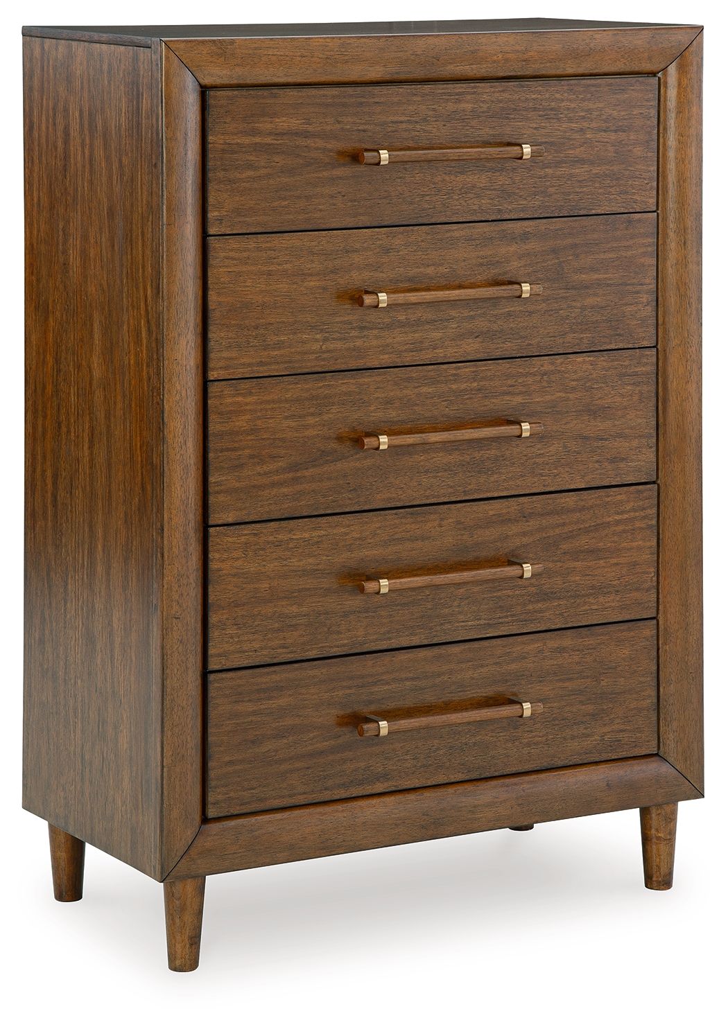 Lyncott - Brown - Five Drawer Chest - Urban Living Furniture (Los Angeles, CA)