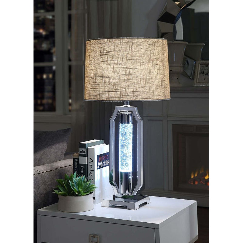 Cici - Table Lamp - Chrome - 28" - Urban Living Furniture (Los Angeles, CA)